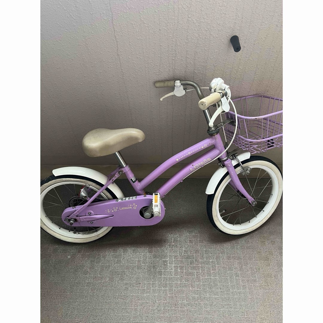 AEON - 自転車 16インチ 子供用 Liliale 女の子 ピンク イオンの通販