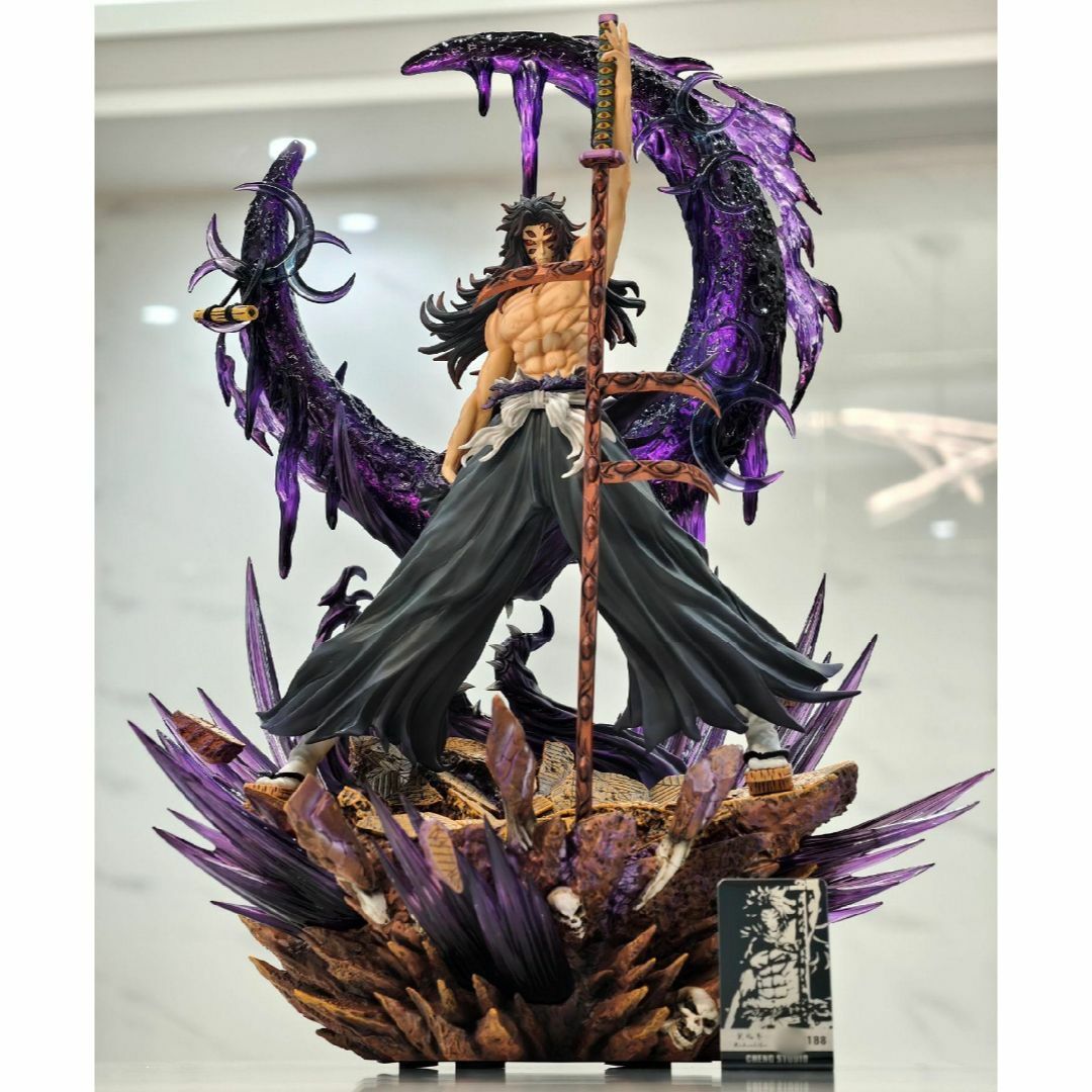 鬼滅の刃 上弦の壱 黒死牟 ガレージキット フィギュア 1スケールの