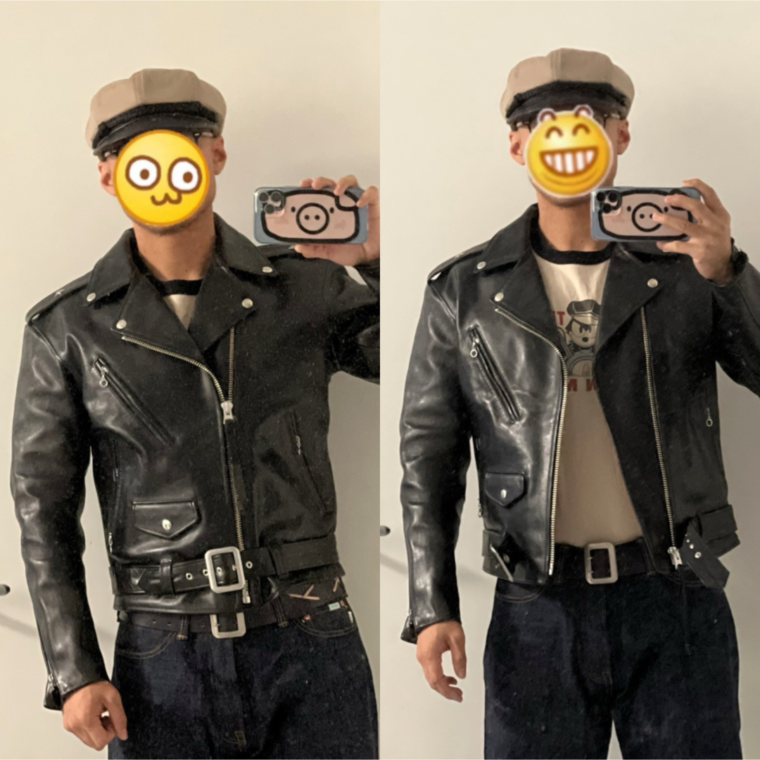 新発売 マーロンブランド ワンスター ダブルライダース デュラブル実名