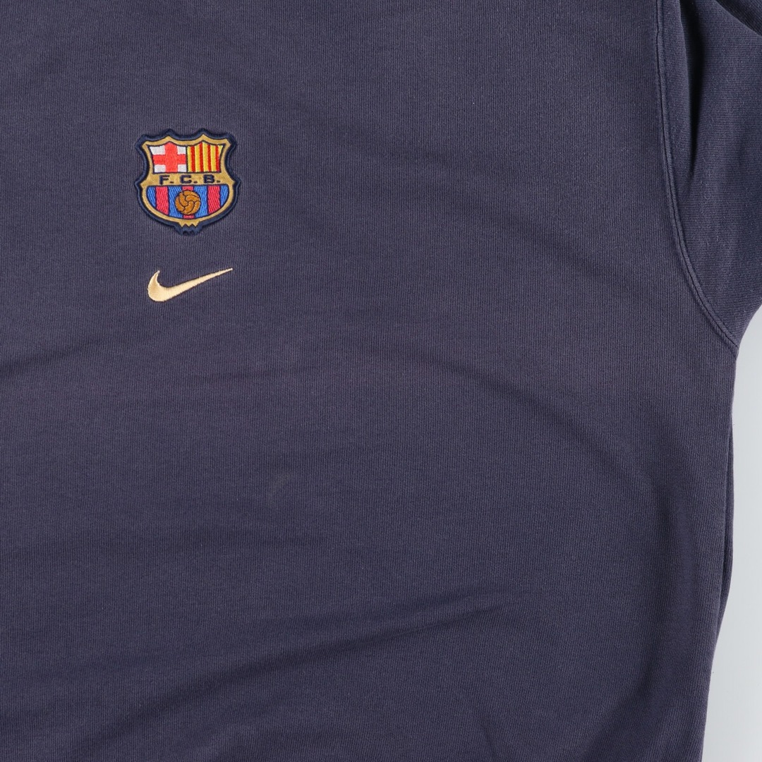 NIKE - 古着 90年代 ナイキ NIKE TEAM F.C.B. FCバルセロナ スウェット