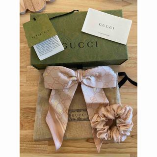 GUCCI - GUCCI ❤︎ シルク シュシュの通販 by mocchiiiiishop｜グッチ