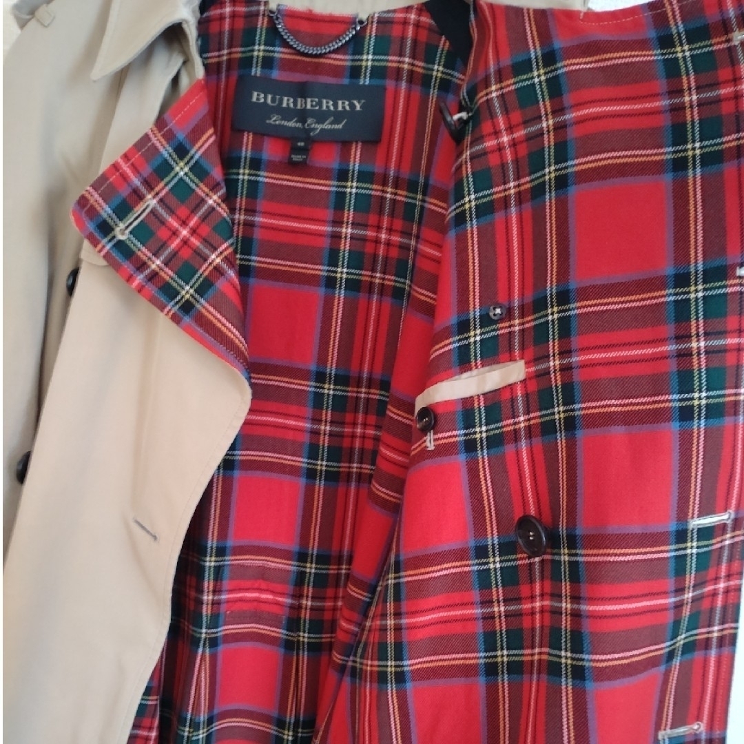BURBERRY - ベイリー期BURBERRY☆タータンチェックトレンチコート