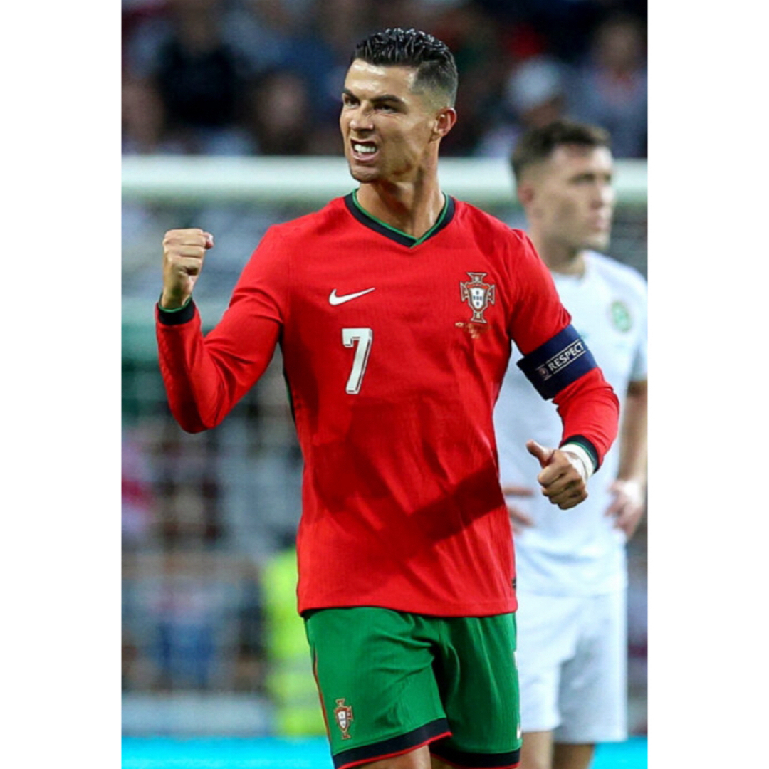 2024 ポルトガル代表 RONALDO 7番 長袖 シャツ ポルトガル代表 RONALDO