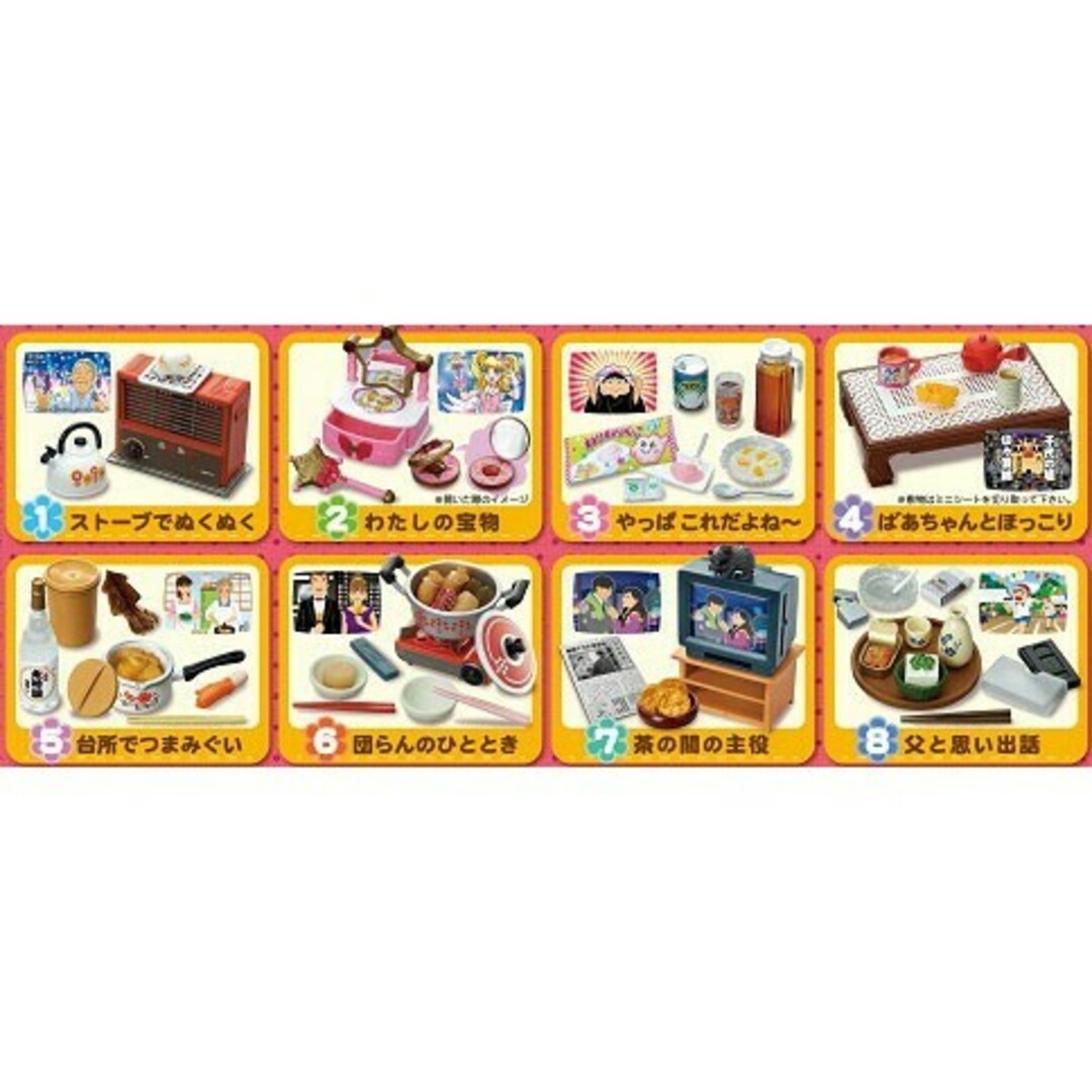 Re-MeNT - 80'sなつかしわが家 リーメント ぷちサンプル 新品未開封