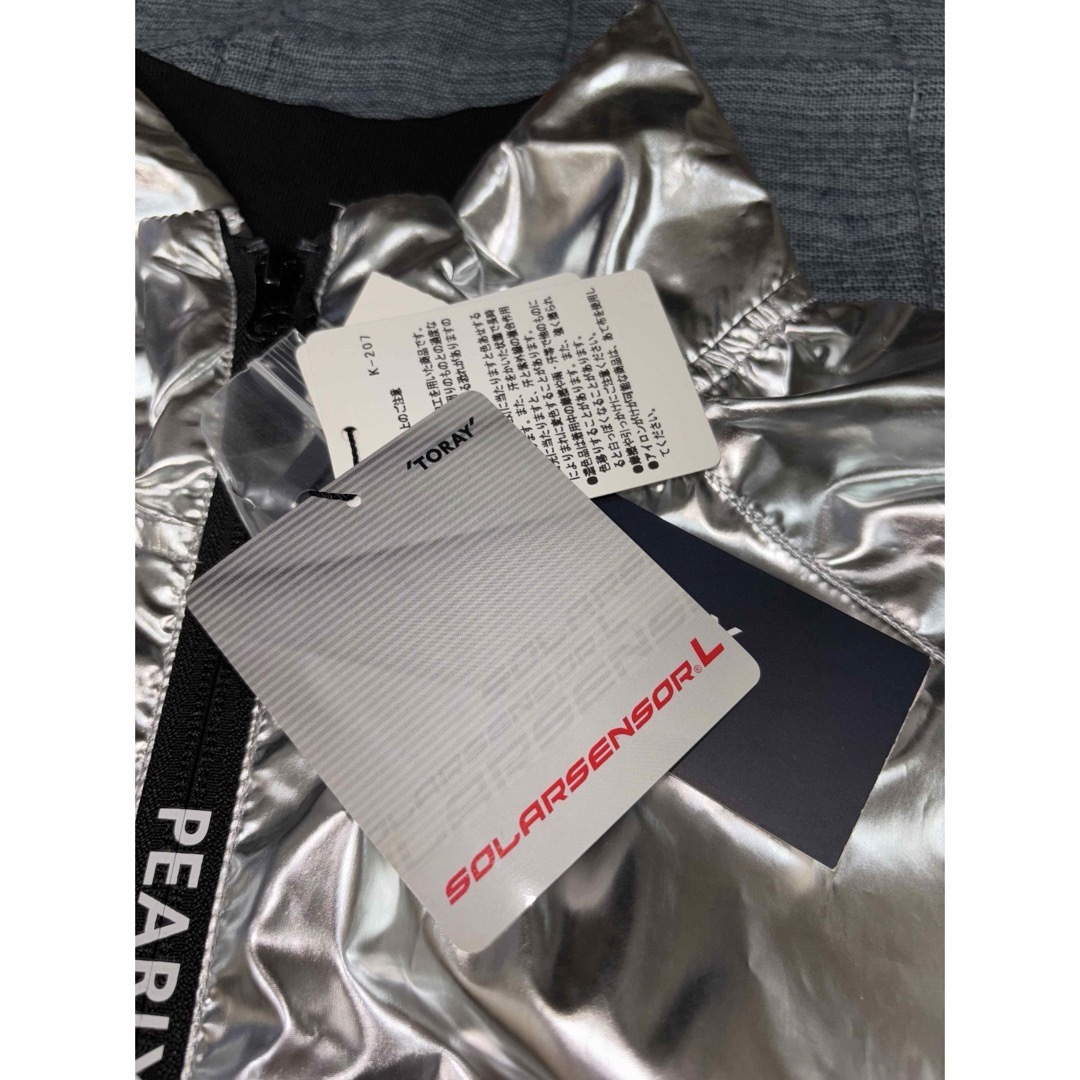 PEARLY GATES - （新品）パーリーゲイツ、プラチナシルバー、ジップ