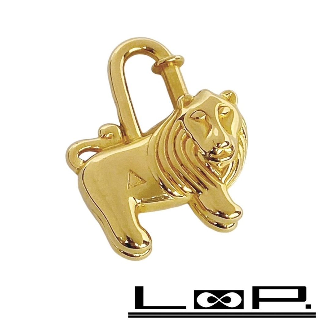 HERMES - □新同□ エルメス ライオン カデナ バッグ チャーム