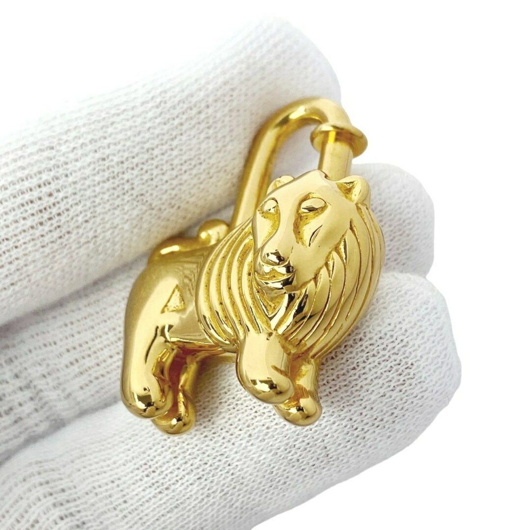 HERMES - □新同□ エルメス ライオン カデナ バッグ チャーム