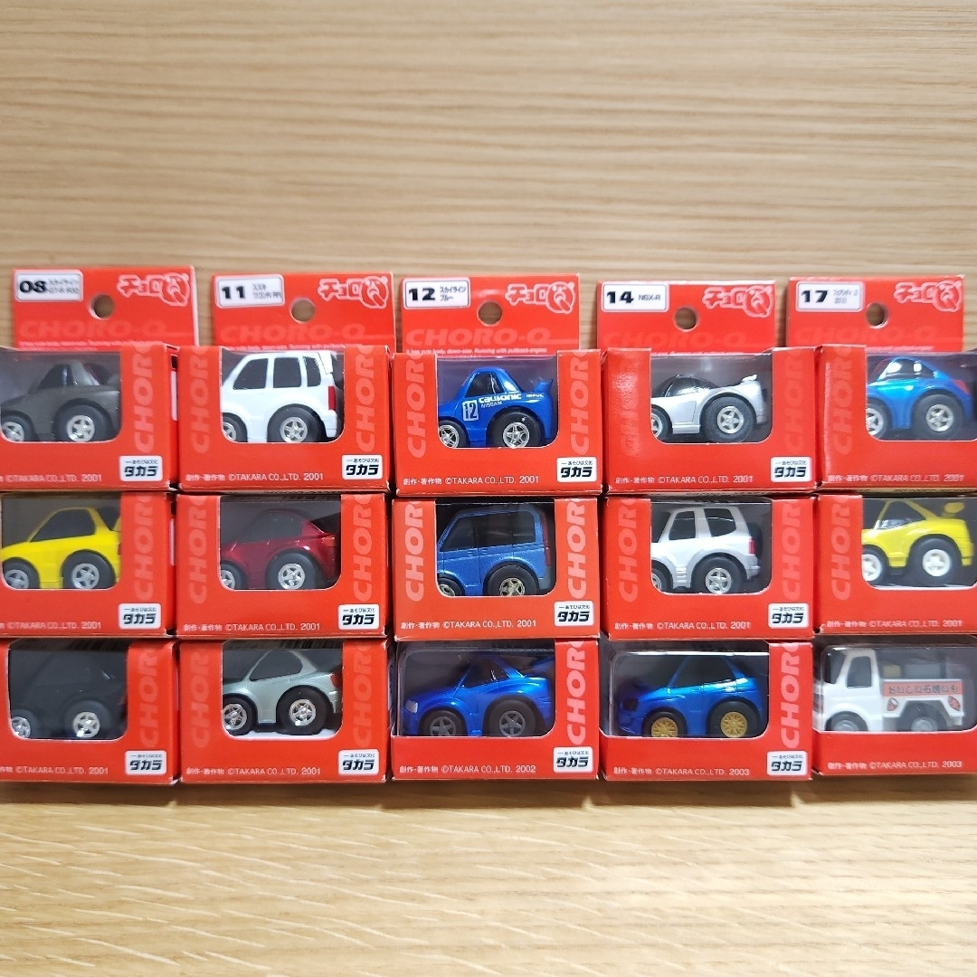 タカラ チョロQ 赤箱 15台セットの通販 by ジャック｜ラクマ