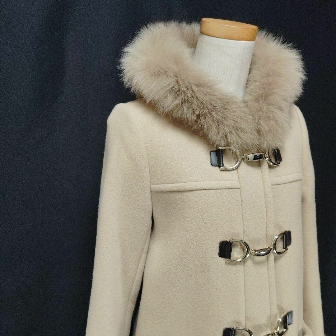 JUSGLITTY - JUSGLITTY ジャスグリッティー ダッフルコート カシミヤ混