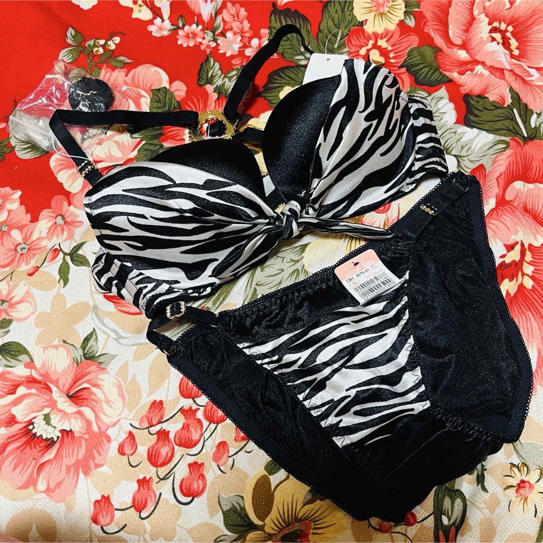 aimer feel - ☆aimerfeel☆サテンブラショーツ☆ゼブラ柄アニマル