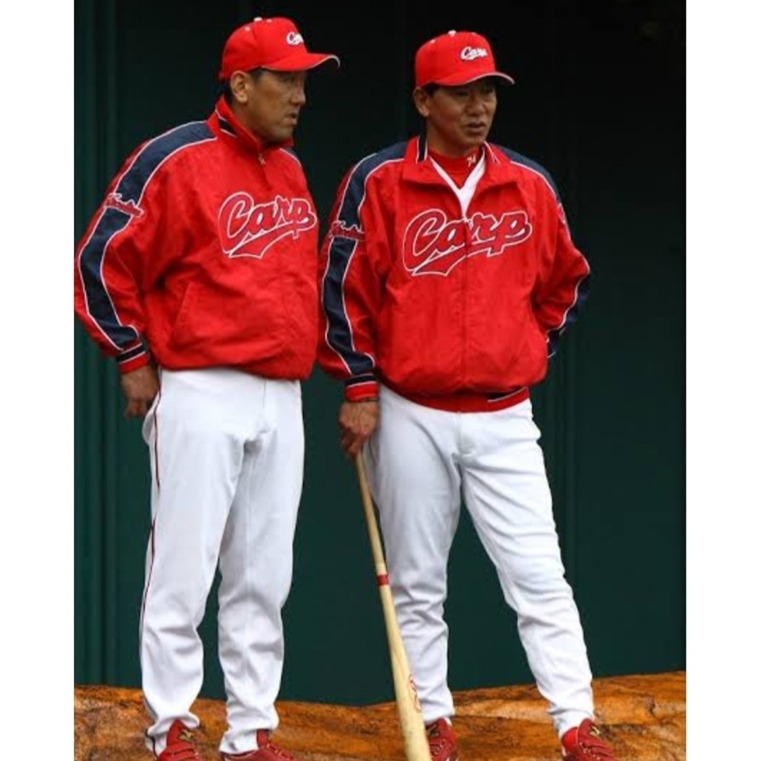 プロモデル】広島 東洋 カープ 前田智徳 グランドコート アシックス M