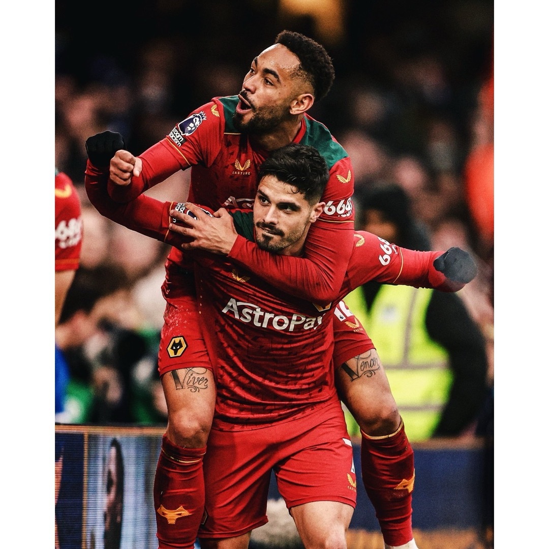 ウルヴァーハンプトン 23/24 ユニフォーム アウェイ 半袖 正規品 XLの