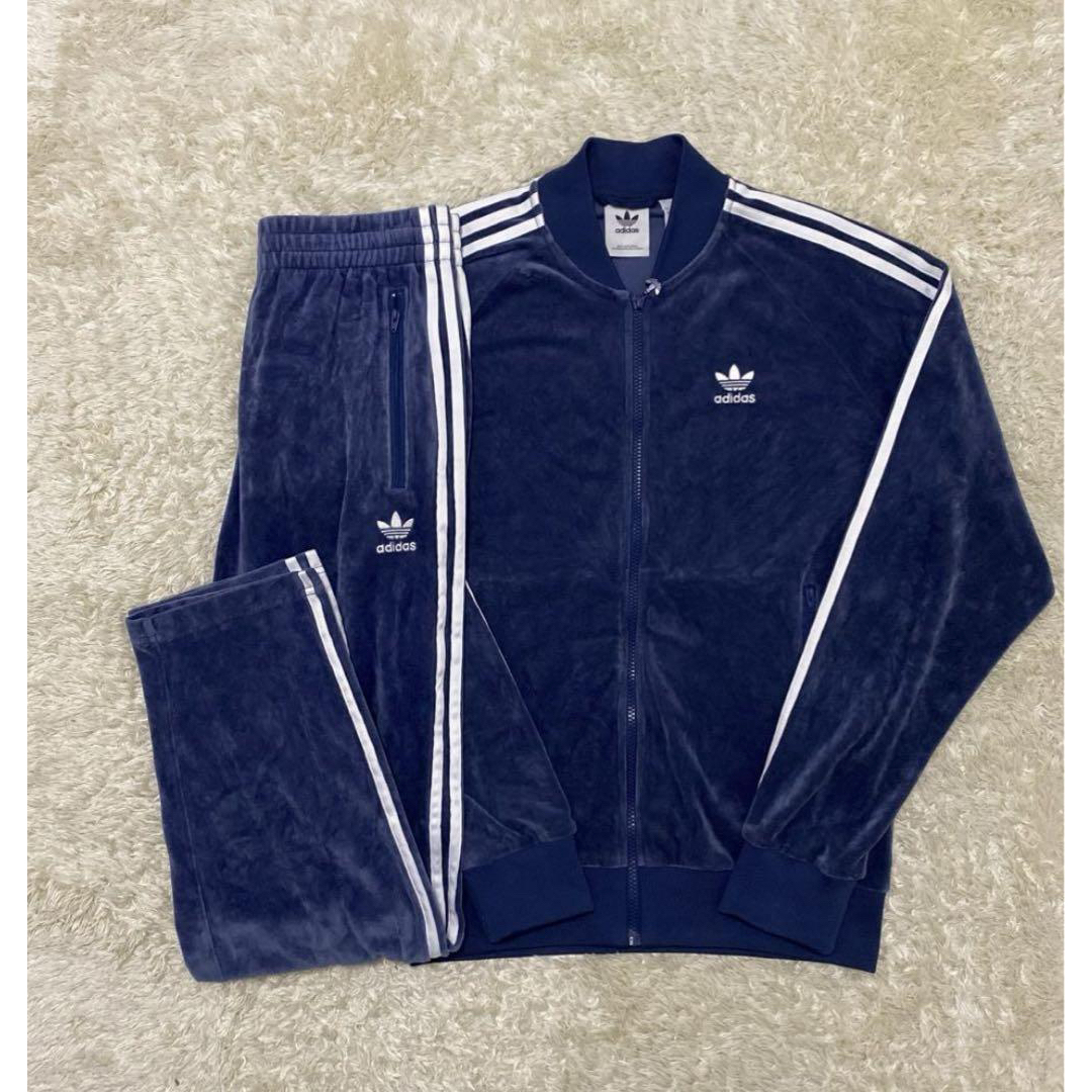 adidas Originals - アディダス ベロア セットアップ インディゴの通販