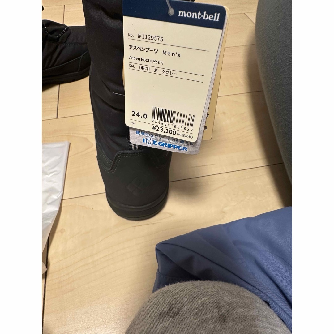 mont bell - 新品未使用タグ付きmont-bell アスペンブーツの通販 by s