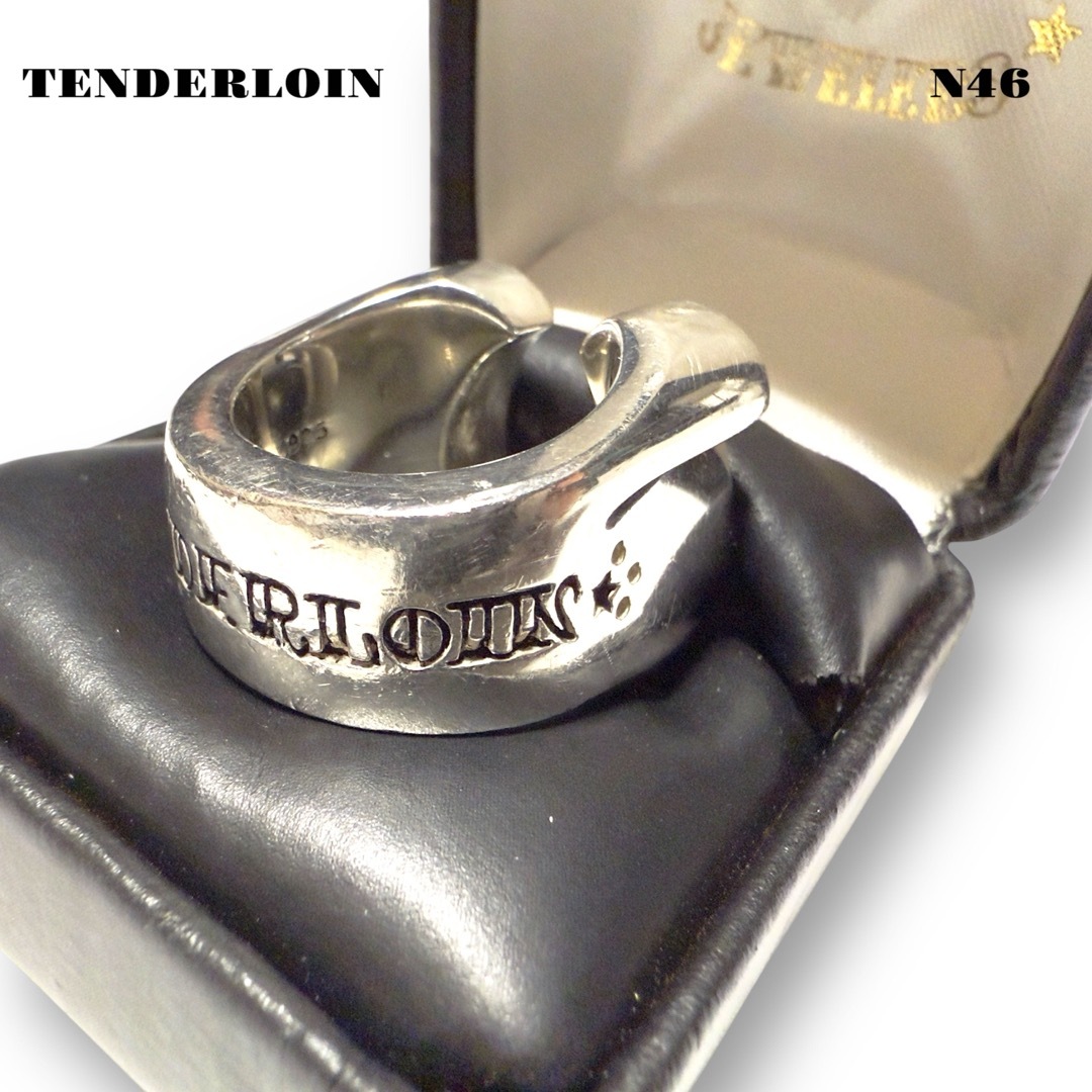 TENDERLOIN - 人気品！ TENDERLOIN ホース シュー リング ダイヤ