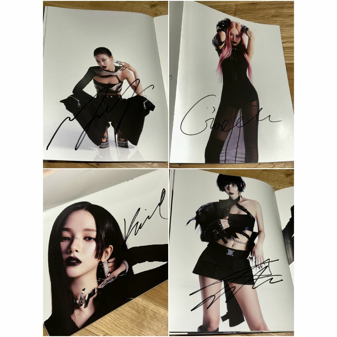 aespa 直筆サイン「Whiplash」ジゼル ver.の通販 by てでぃ@プロフ必読