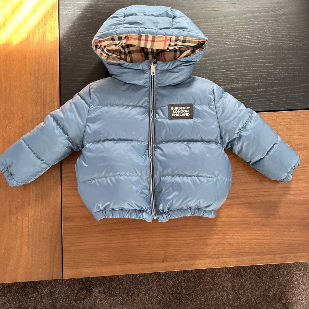 BURBERRY - バーバリーチルドレン ダウンコート リバーシブルの通販 by