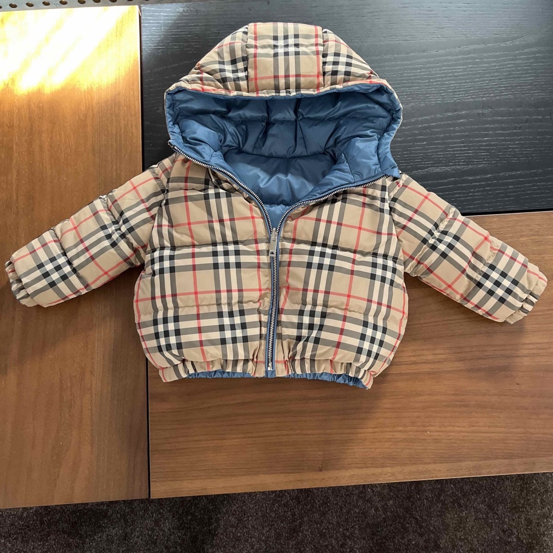 BURBERRY - バーバリーチルドレン ダウンコート リバーシブルの通販 by