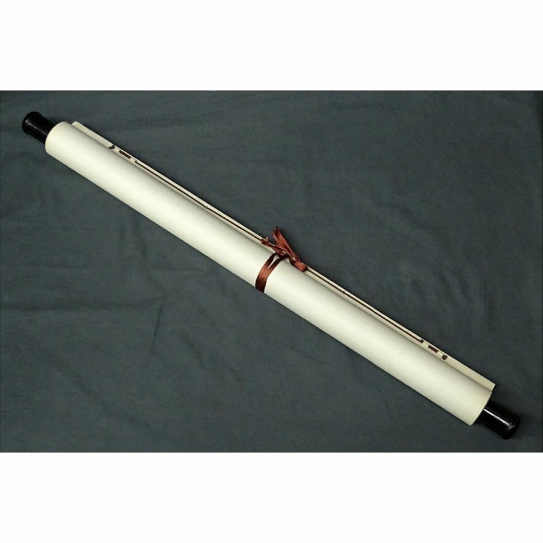 掛軸 中国現代画家 胡暁宏『梅図』中国画 紙本 肉筆 掛け軸 w061111の