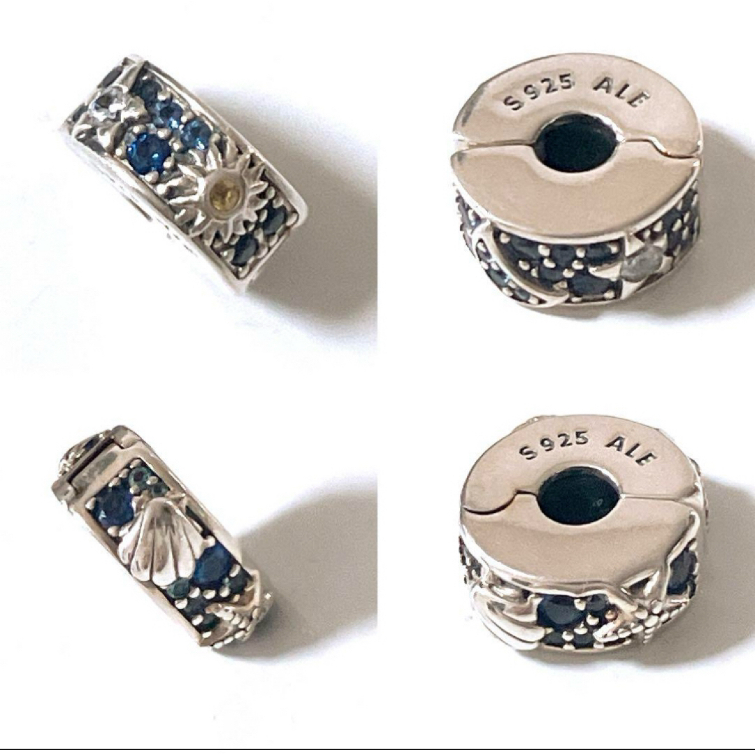 PANDORA - パンドラ ハート ブレスレット SILVER 925 チャーム