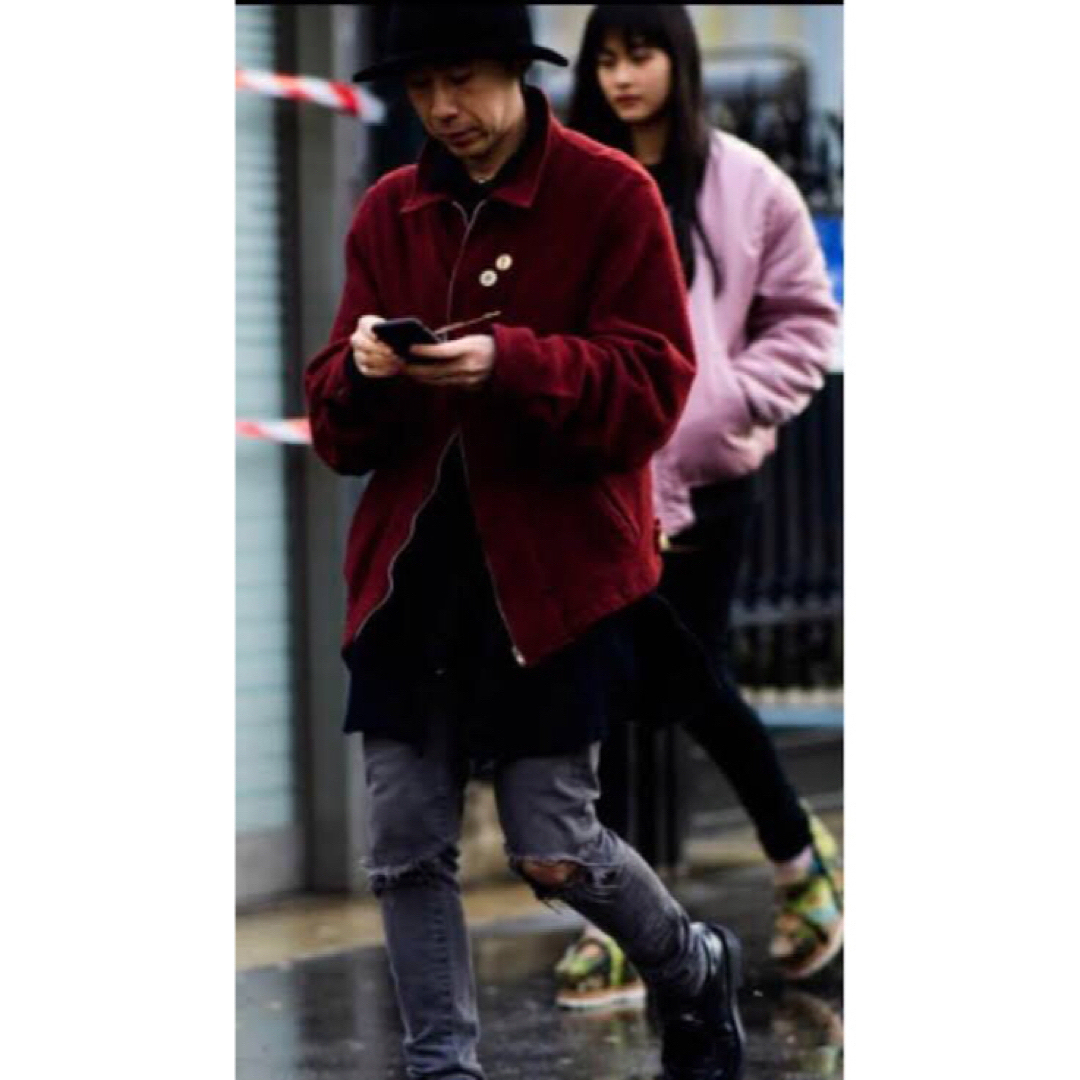 COMME des GARCONS - COMME des GARÇONS HOMME/縮絨バルマカーンコート