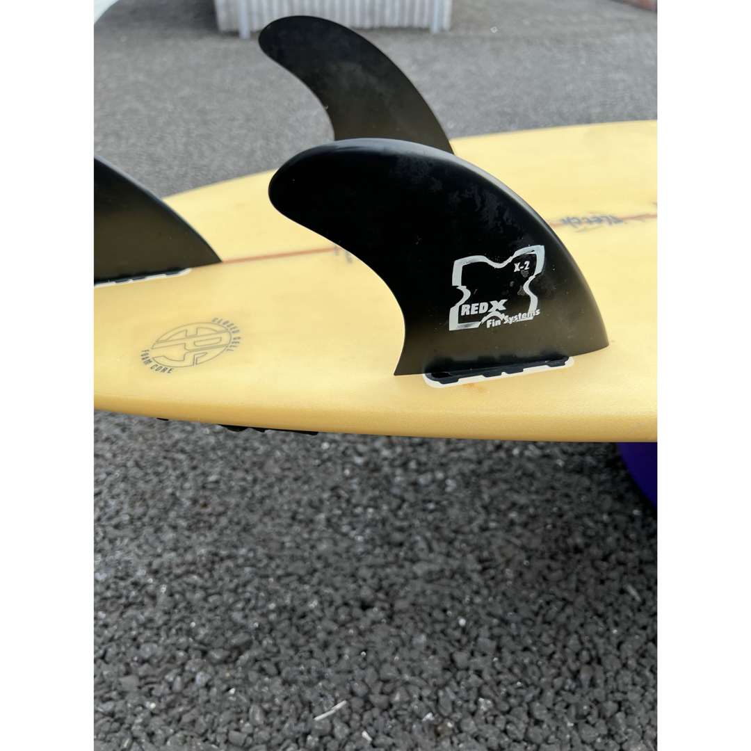 Patagonia FCD シングルフィンショートボード 5'10