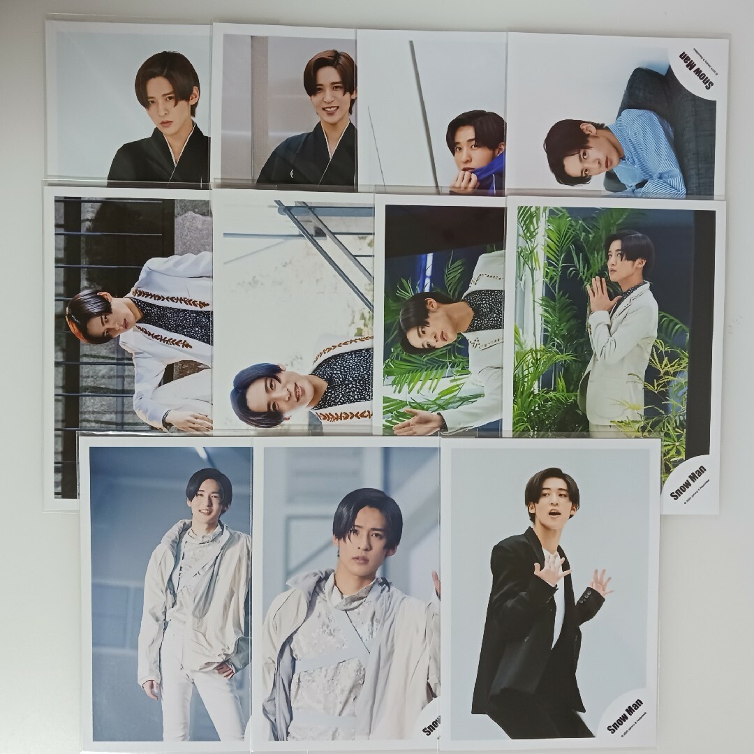 Snow Man - 目黒蓮 公式写真 99枚 (バラ売り可)の通販 by aaa's shop