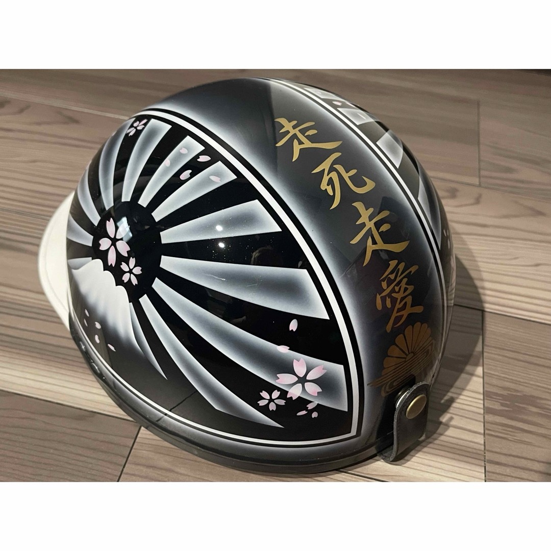 桜 富士日章 コルク半 ヘルメット の通販 by paint｜ラクマ