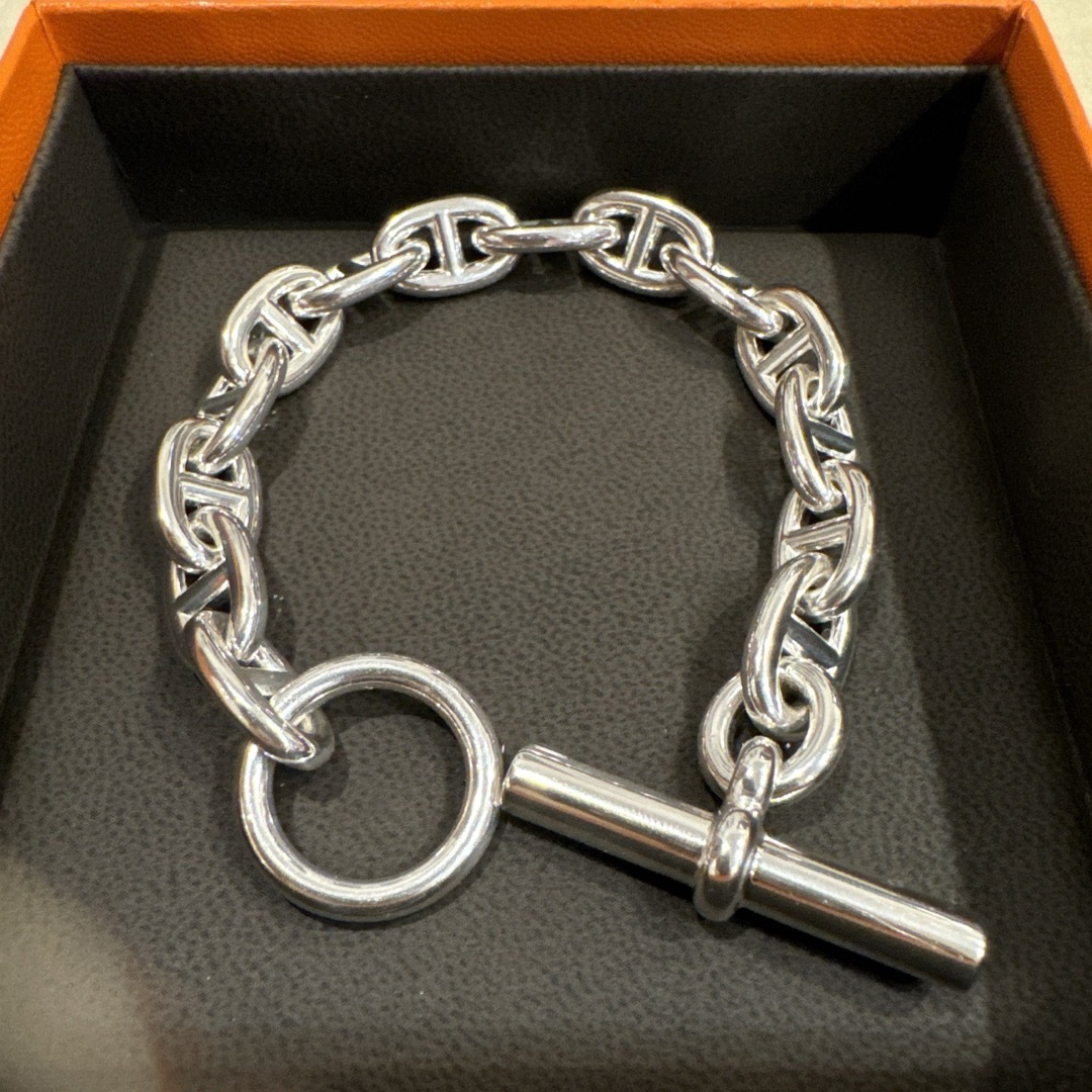 HERMES - エルメス シェーヌダンクル MM14 未使用 HERMES パリ本店購入