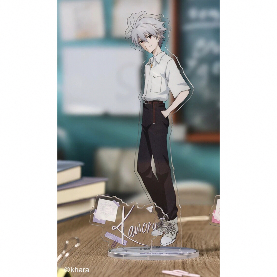 ゆ*め様 エヴァ in東海 アクリルコースター カヲル EVANGELION STOREに