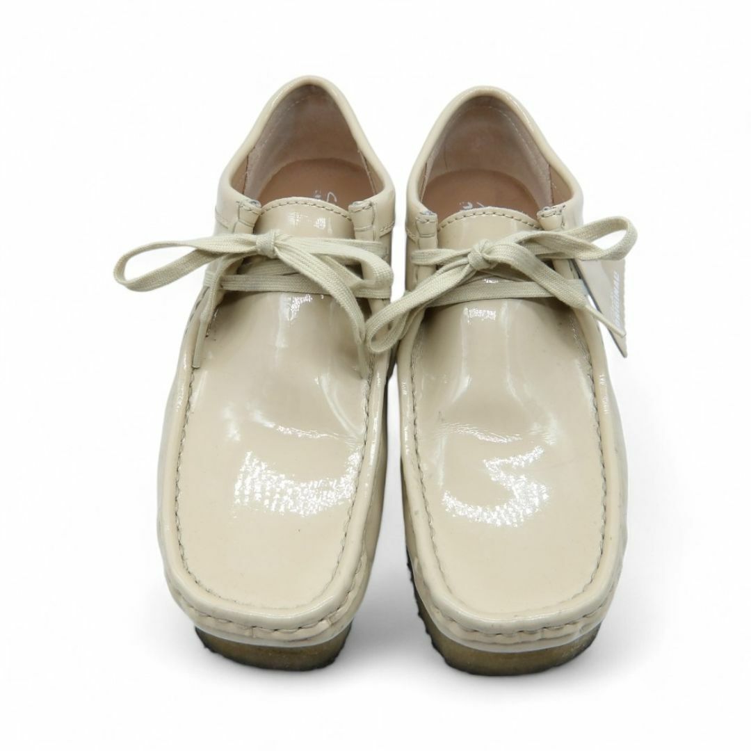 Supreme - SUPREME×CLARKS 24ss Patent Leather Wallabee Beige サイズ