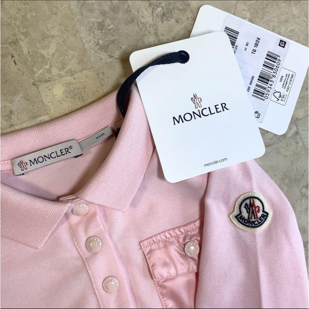 レア新品タグ付! モンクレール ベビー キッズ 18~24ヶ月 ワンピース