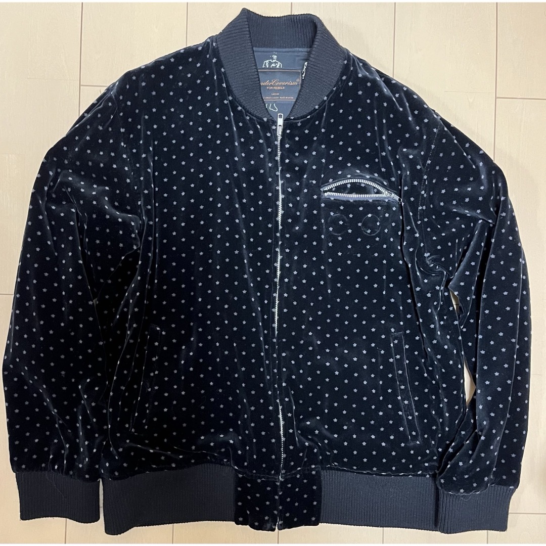 UNDERCOVER - 希少 undercover 02aw 魔女期 ベロア ジャケット 星柄の