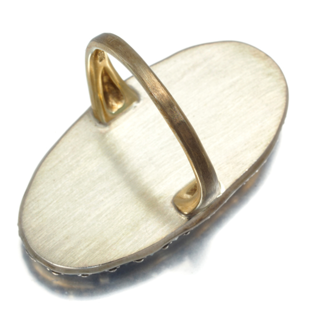 agete - アガット リング シルバークォーツ マーカサイト 13.5号