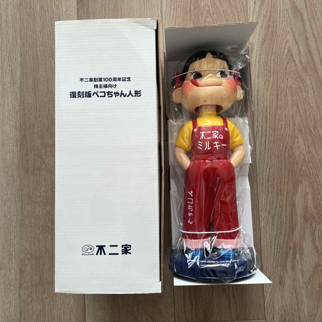 不二家創業100周年記念/復刻版ペコちゃん人形の通販 by ラピス