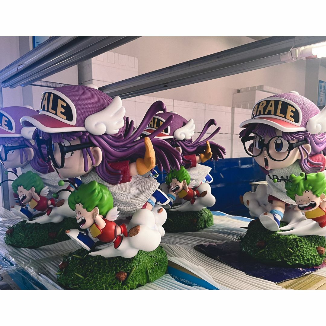 Dr.スランプ アラレちゃん 走る ガレージキット フィギュア 1/2