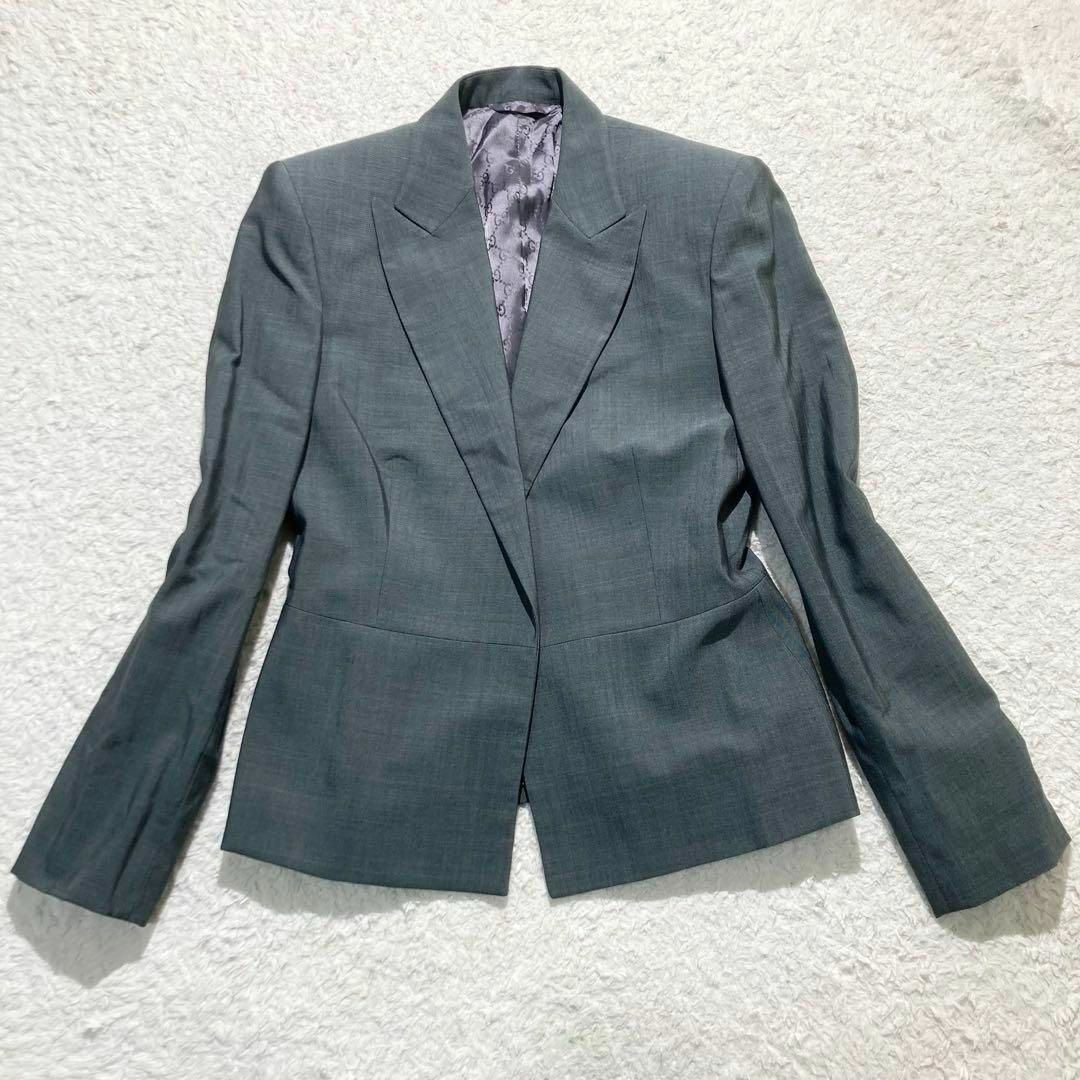 GUCCI - 【極美品】GUCCI スーツ セットアップ スカート GG 総柄