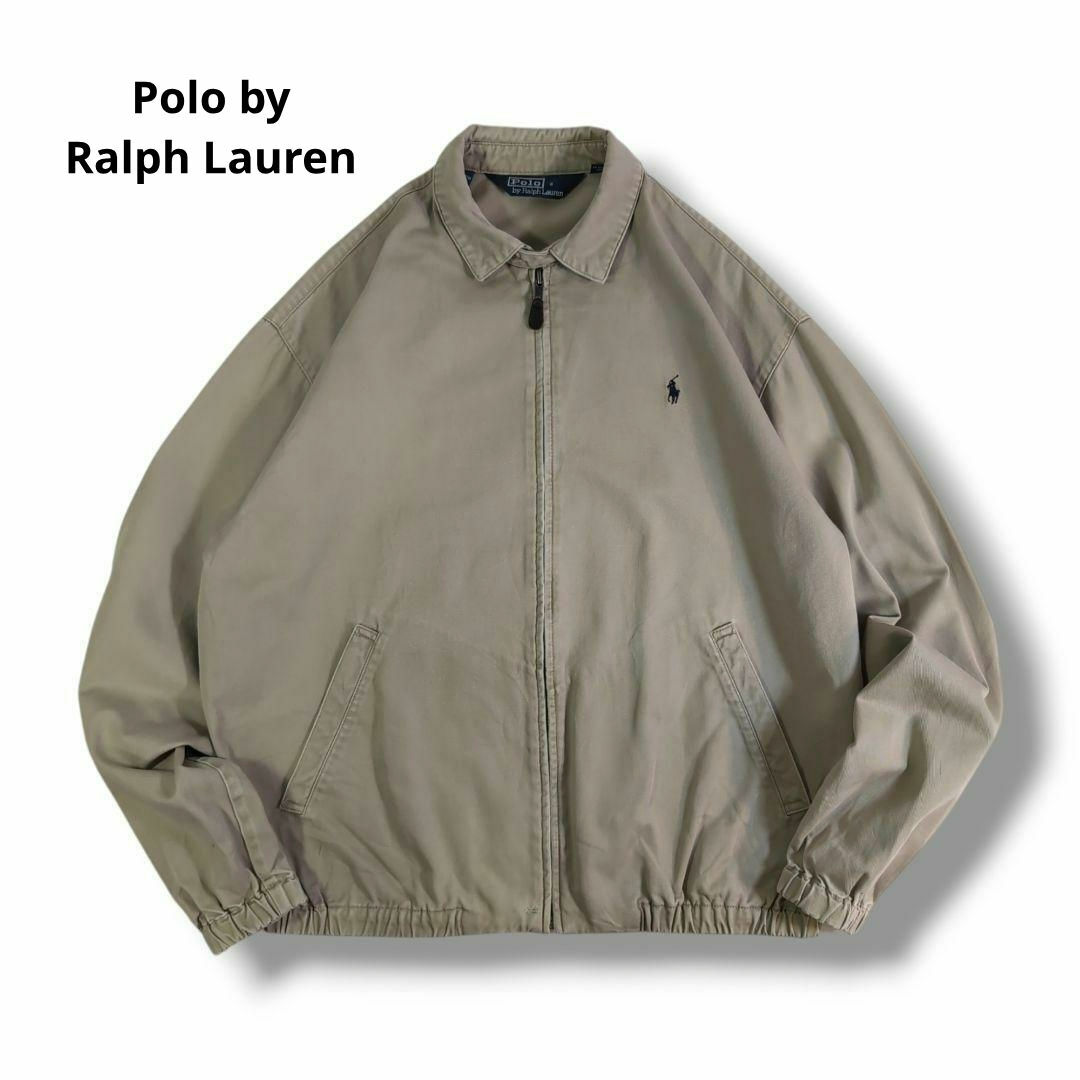 POLO RALPH LAUREN - ポロラルフローレン スウィングトップ ベージュ M