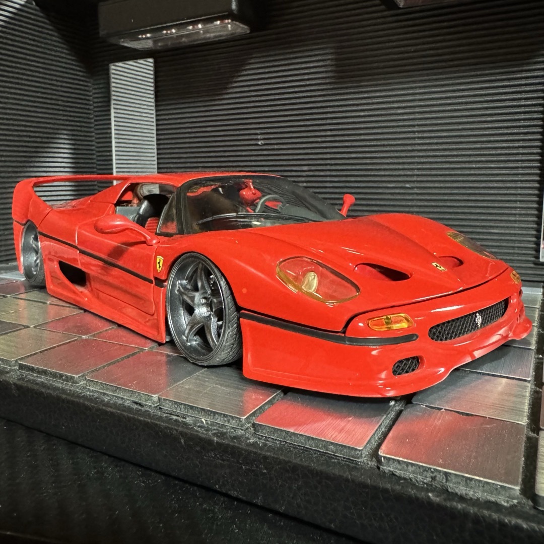 HOTWHEELS 1/18フェラーリ F50 (カスタム仕様)の通販 by kazuo777's