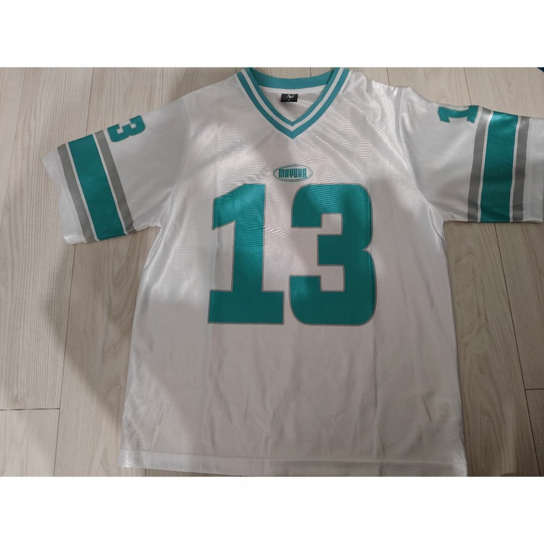 NiziU マユカ MAYUKA AWAKE ユニフォーム Tシャツの通販 by フリマ屋敷