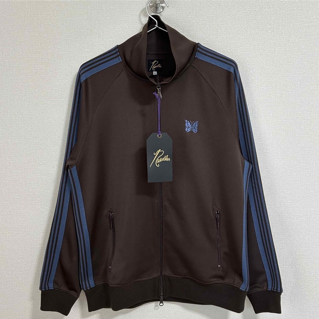 Needles - needles 20aw トラックジャケット ブラウン ターコイズ Lの