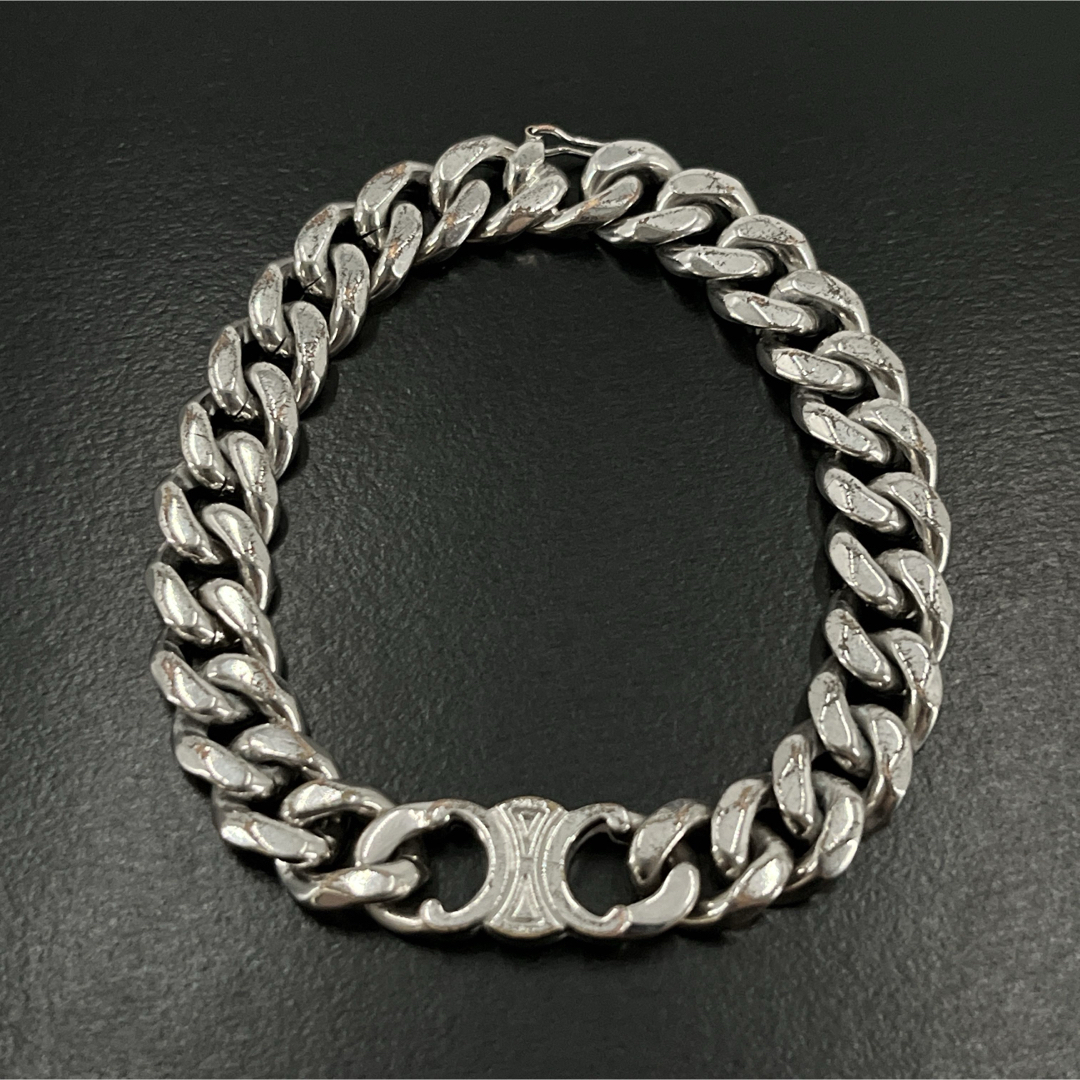 CELINE - セリーヌ ブレスレット グルメット 喜平チェーン トリオンフ