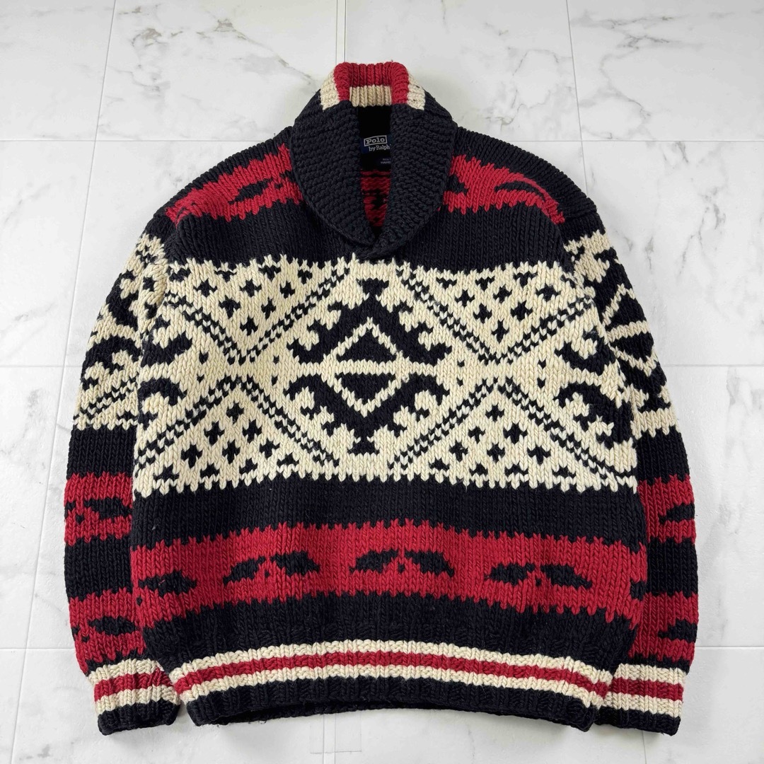 Ralph Lauren - ラルフローレン ハンドニットノルディック ネイティブ