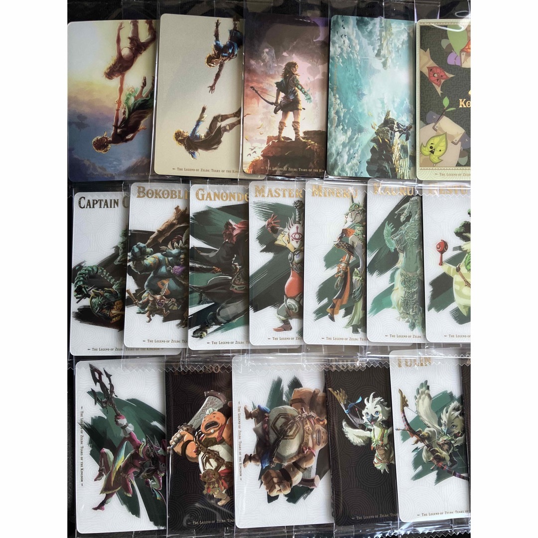BANDAI - ゼルダの伝説 ウエハース コンプ 全28種 シークレット