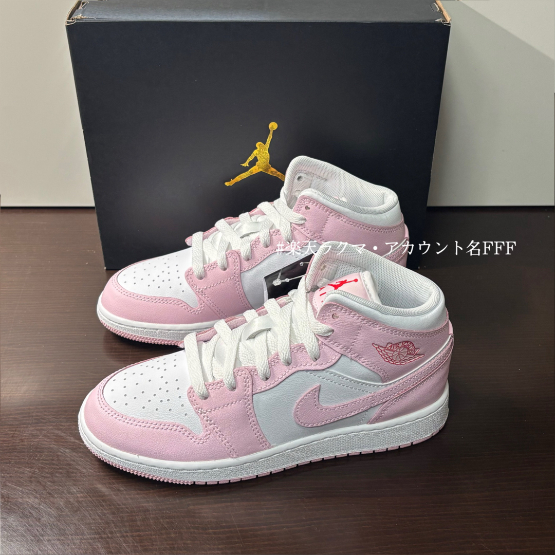 Jordan Brand（NIKE） - 【新品23cm】NIKE エアジョーダン1MID GS
