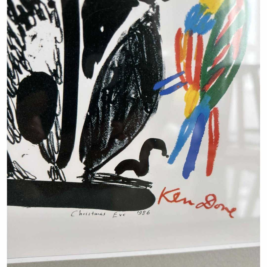 Ken Done 1986年 絵画 フレーム付き希少 ケンドーンアーティスト