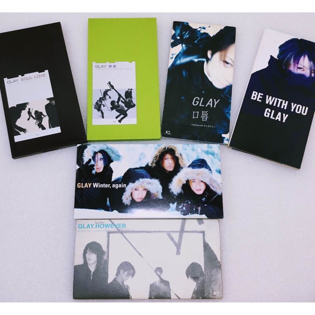 GLAY アルバムセット 8cm CD 6枚の通販 by ふーちゃんshop｜ラクマ