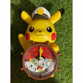 いい品様専用 キャプテンピカチュウ 目覚まし時計 ポケモン 小学館
