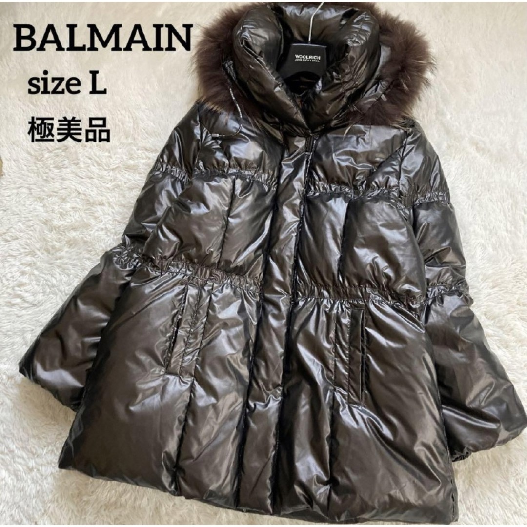 BALMAIN - ✨希少✨バルマン ダウンコート ファー最上級フィンランド