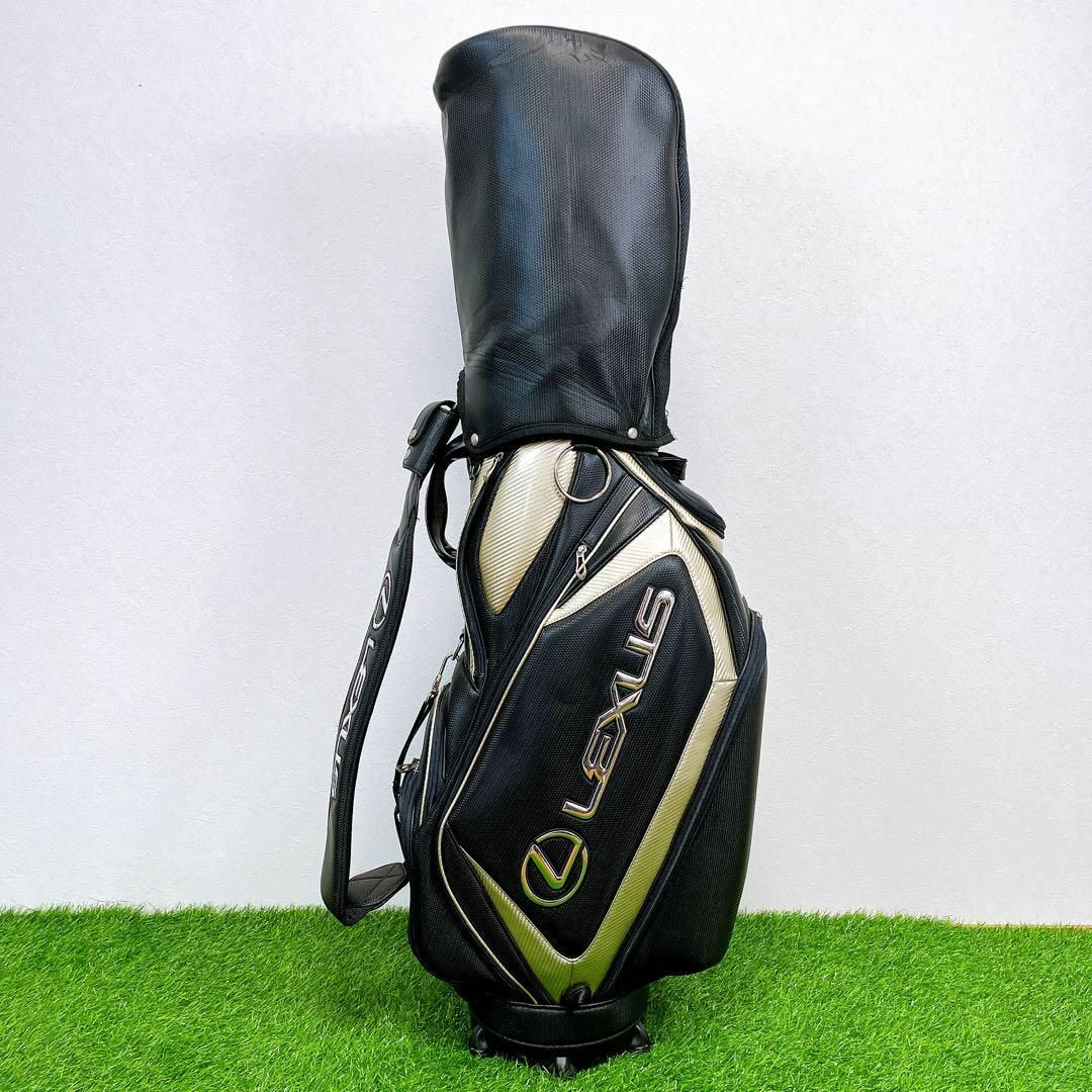 ♡*♡様 LEXUS キャディバッグ スポーティ ブラック/シルバー ♡*♡様